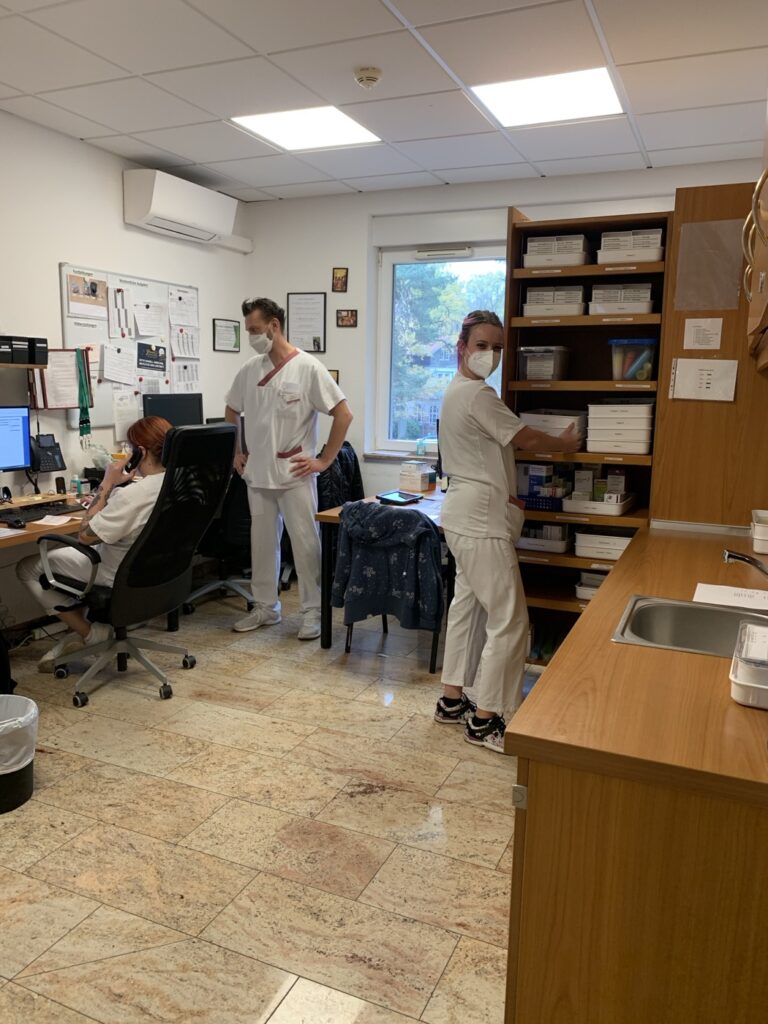 Practical nursing training